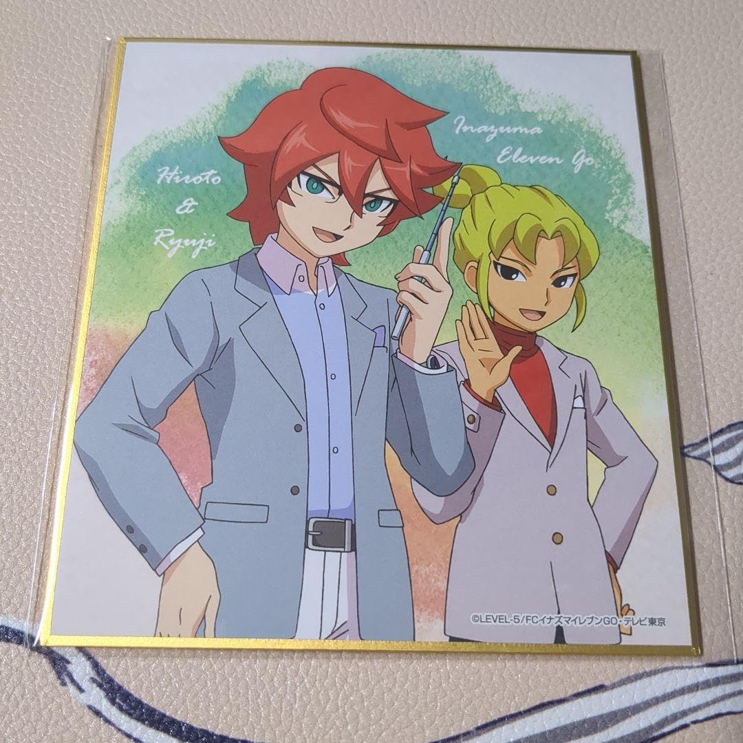 イナズマイレブン　サイン色紙 イナズマイレブン 大復活祭 入場特典 色紙 - メルカリ